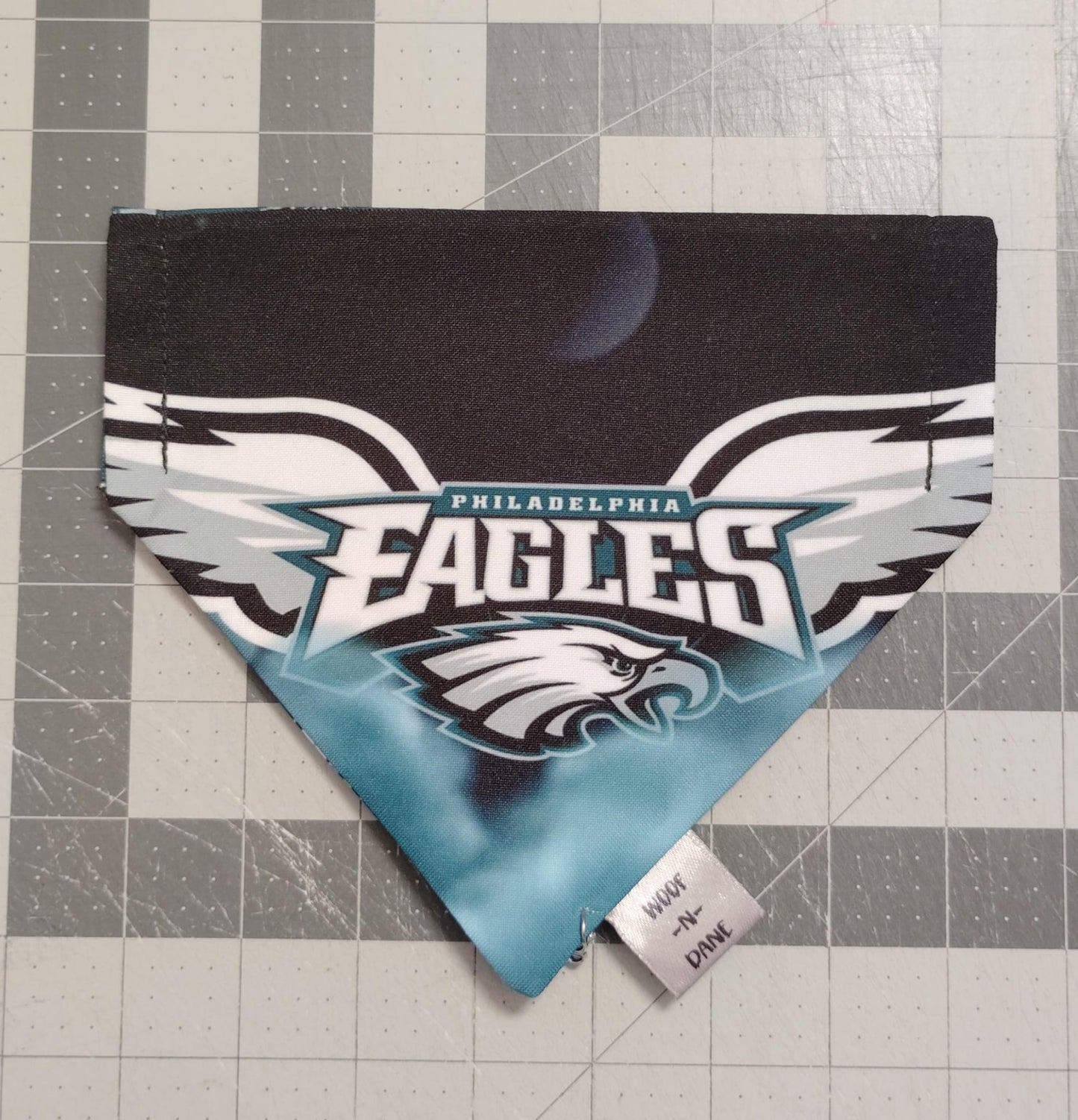 Philadelphia Eagles Reversible Over-the-Collar Dog Bandana | Football Game Day Pet Accessory