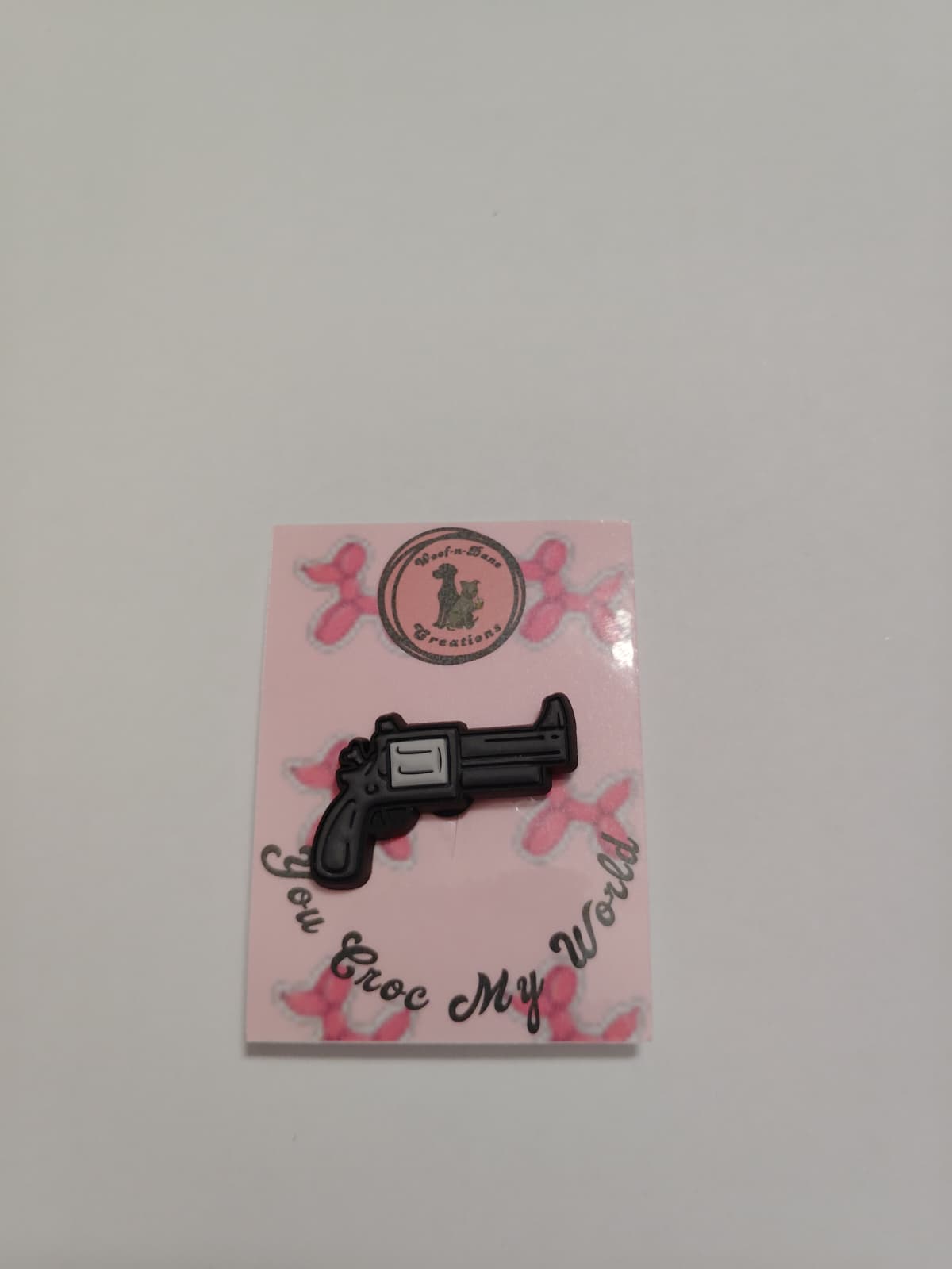 Gun Themed Croc Charms