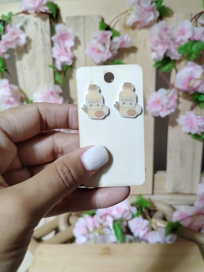Boricua Sazón Stud Earrings