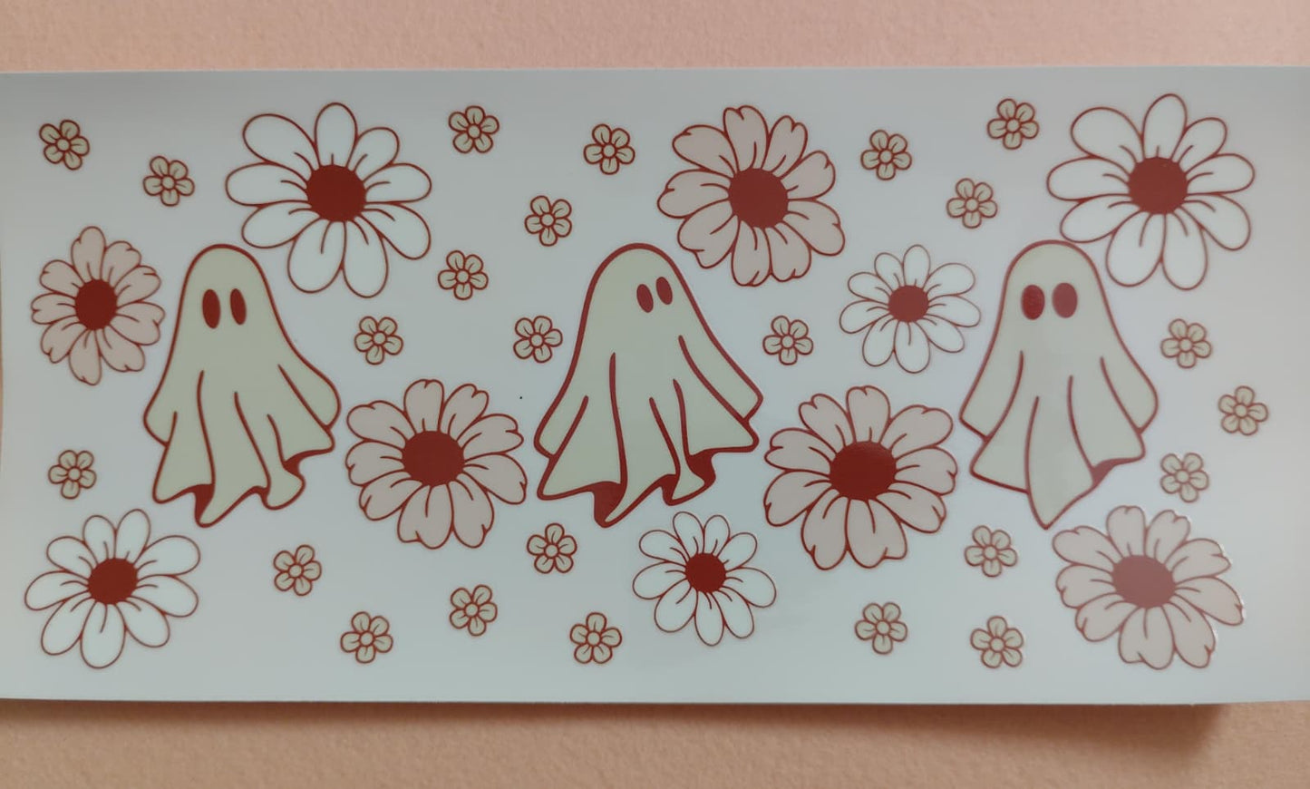 Cute Ghostie 16oz Glass Cans