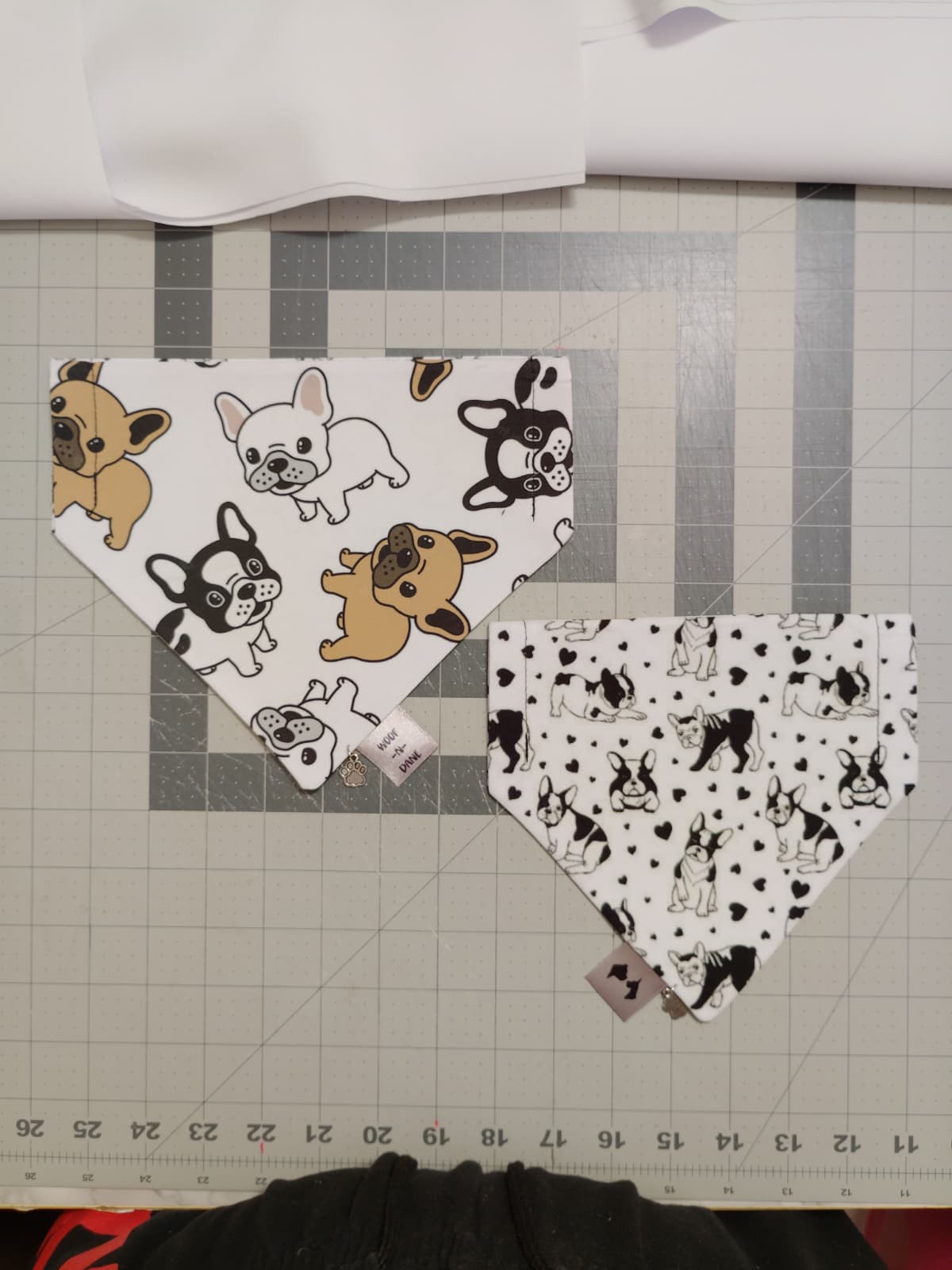 Reversible Over-the-Collar Dog Bandanas