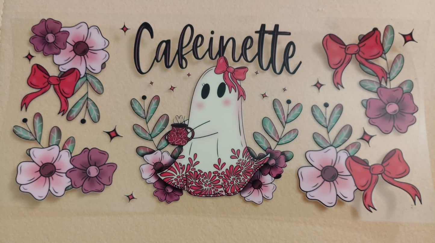 Cute Ghostie 16oz Glass Cans