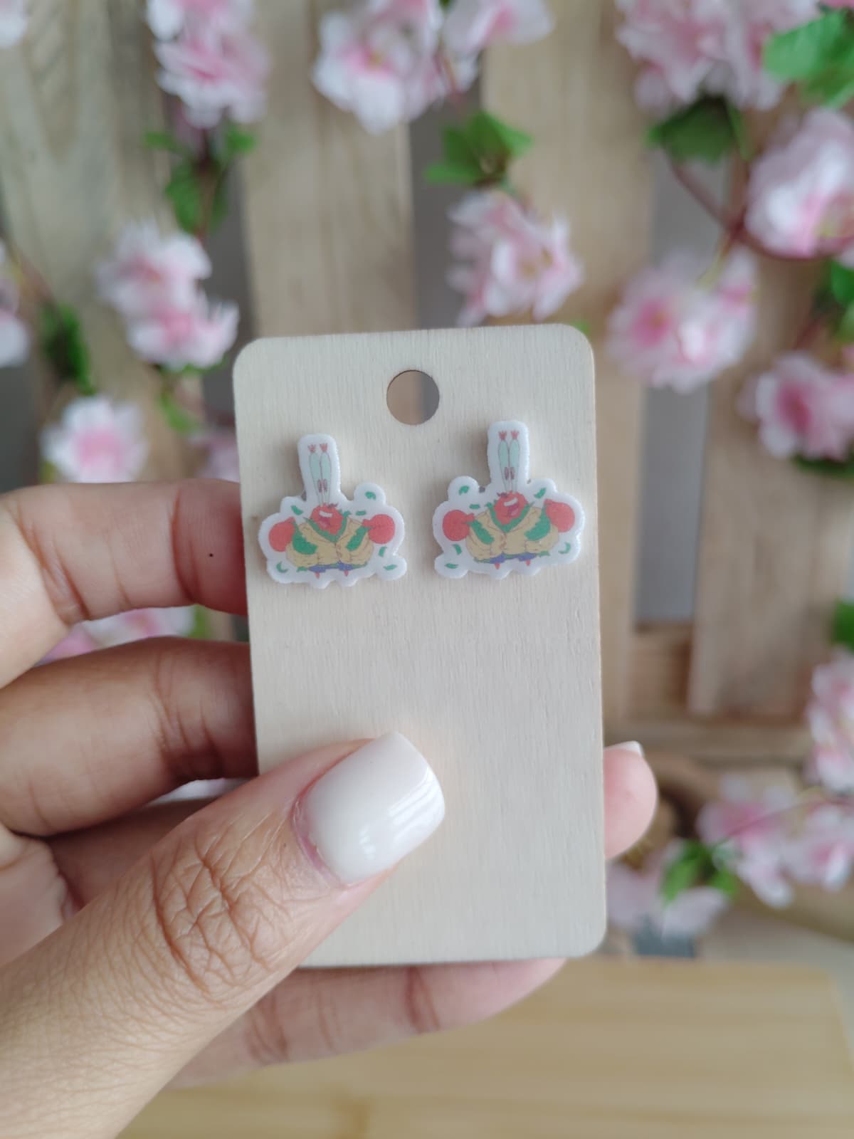 SpongeBob Character Stud Earrings