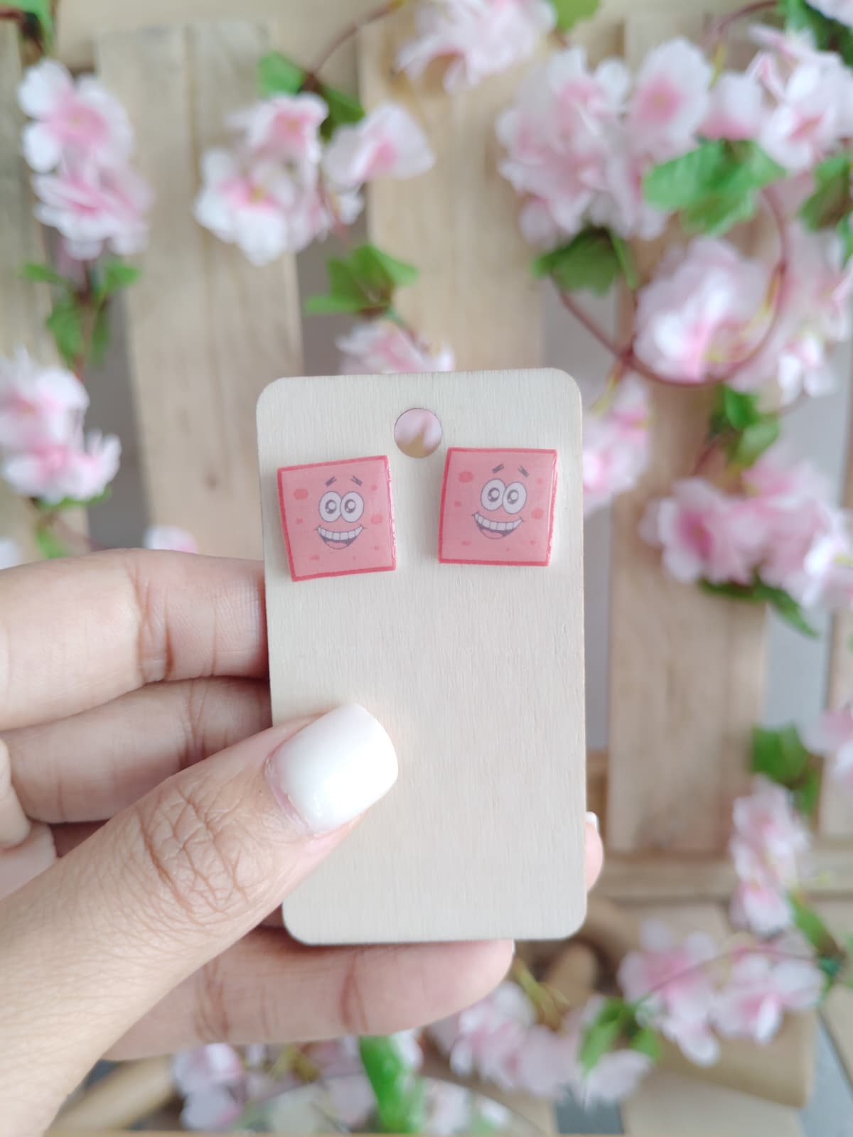 SpongeBob Character Stud Earrings