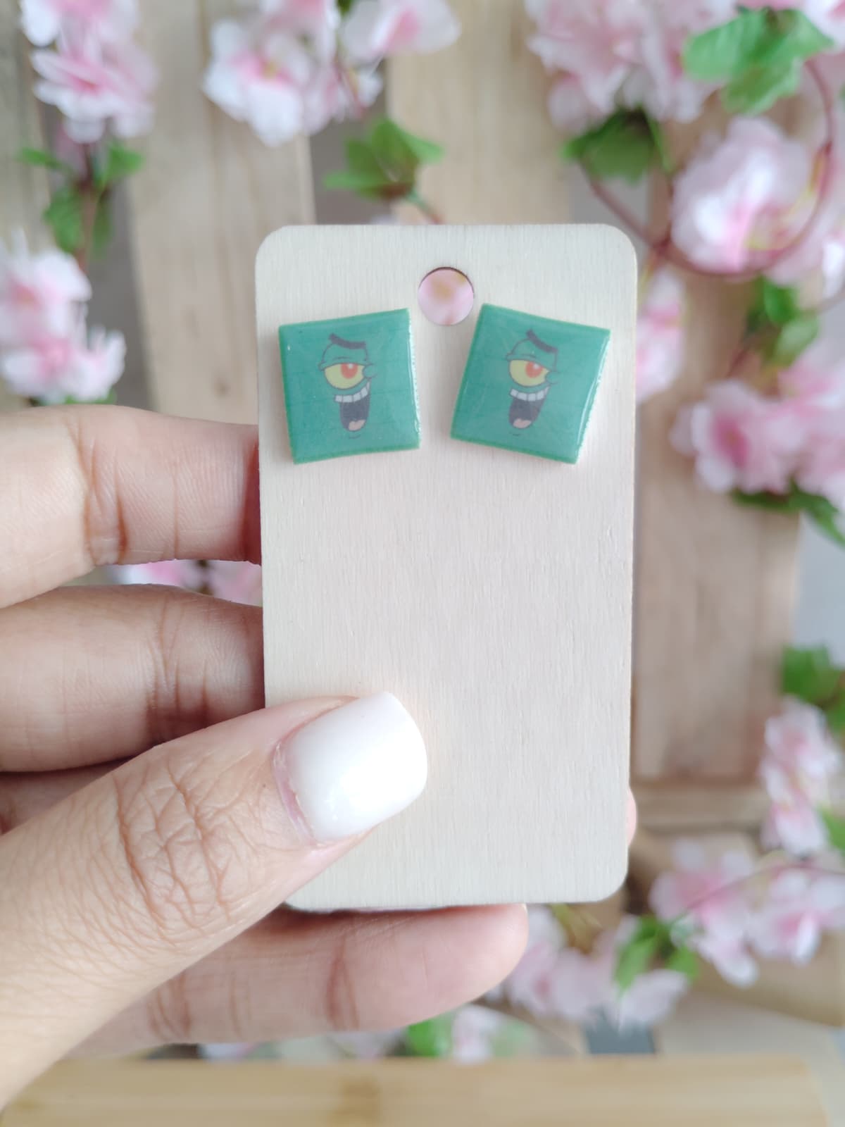SpongeBob Character Stud Earrings