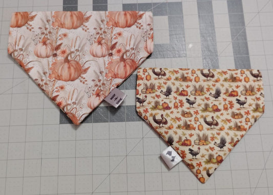 Holiday Reversible Over-the-Collar Dog Bandana
