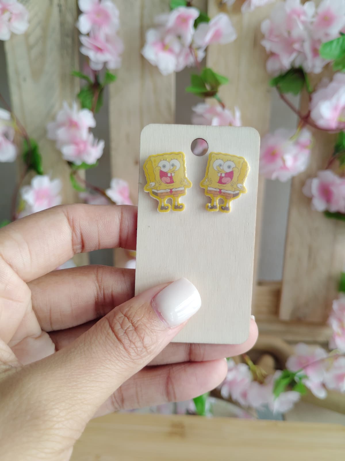 SpongeBob Character Stud Earrings