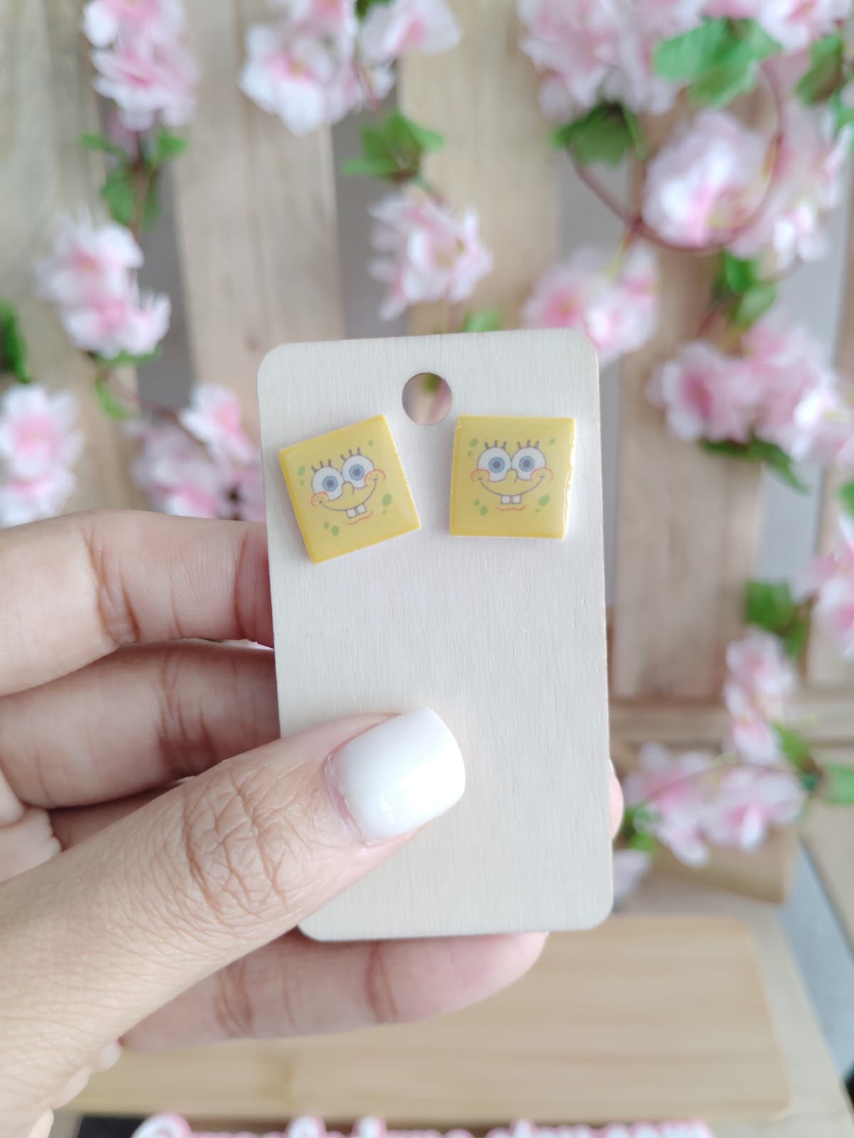 SpongeBob Character Stud Earrings