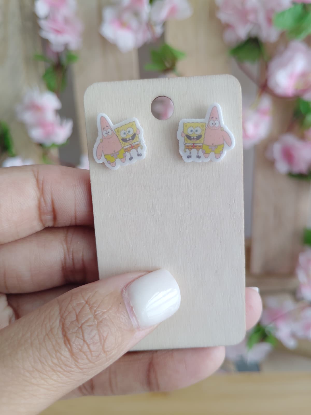 SpongeBob Character Stud Earrings