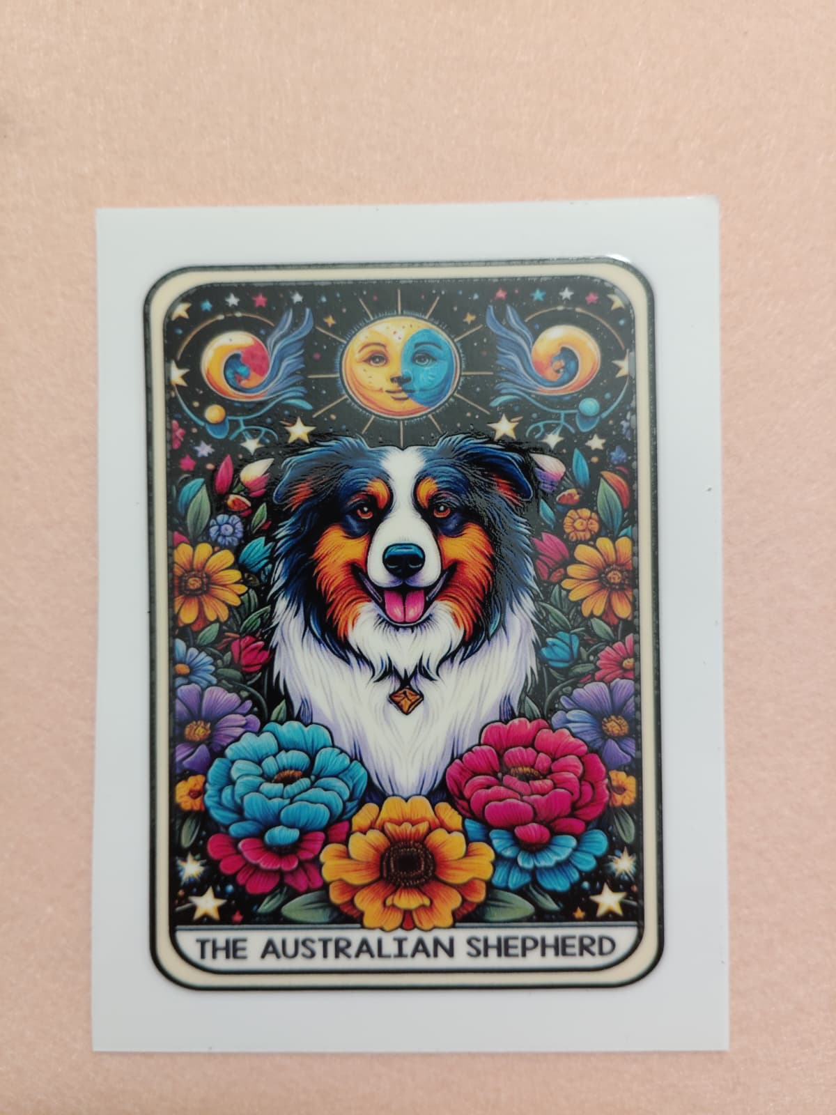 Dog Tarot Card 16oz Glass Cans