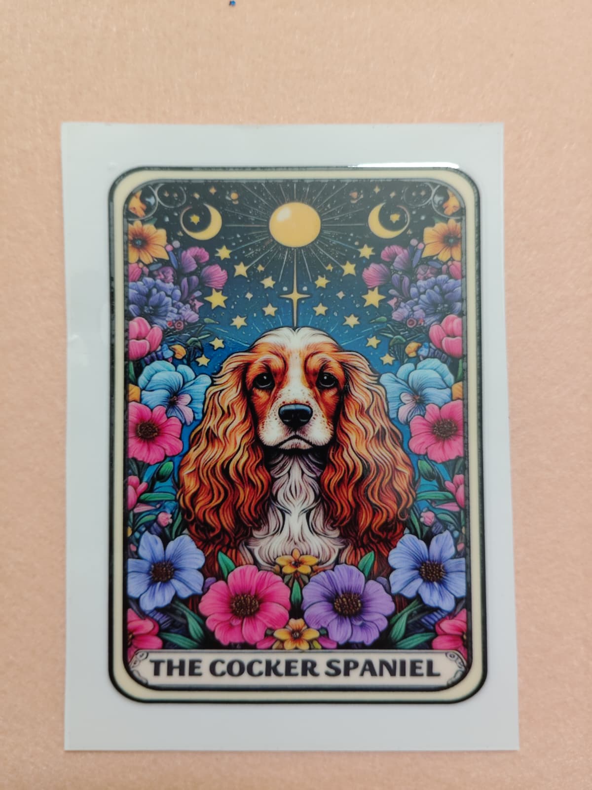 Dog Tarot Card 16oz Glass Cans