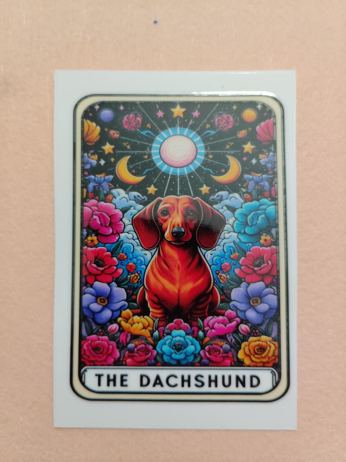 Dog Tarot Card 16oz Glass Cans