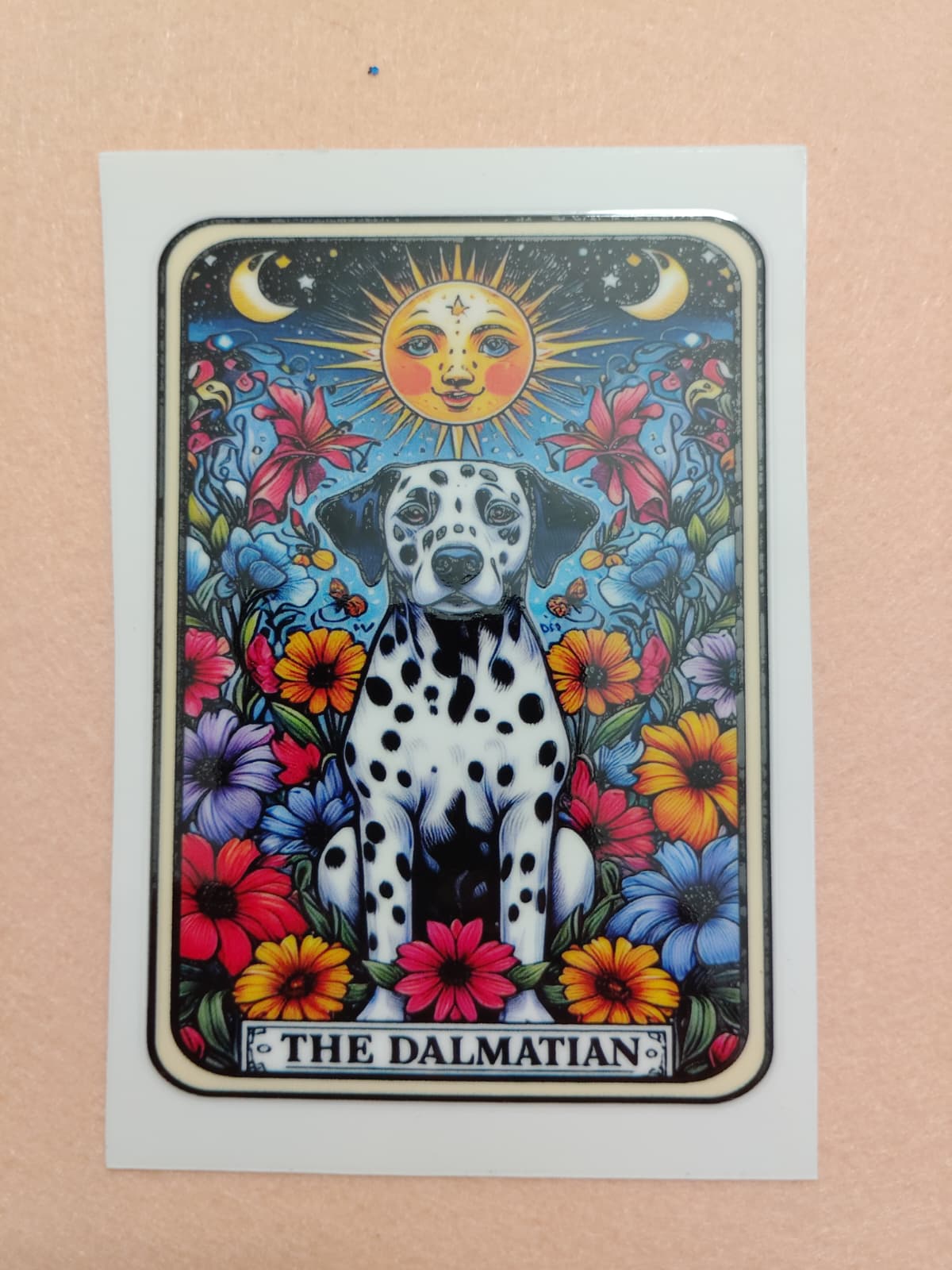 Dog Tarot Card 16oz Glass Cans