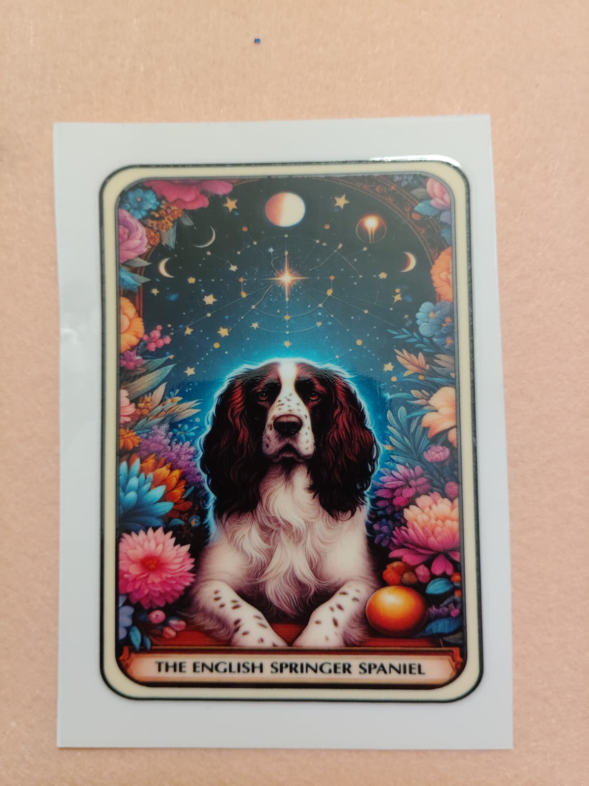 Dog Tarot Card 16oz Glass Cans