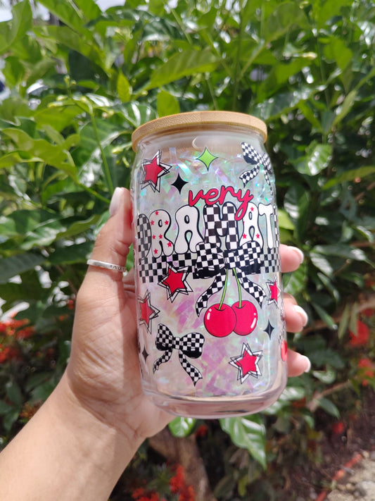 Very Dramatic 16oz Glass Can
