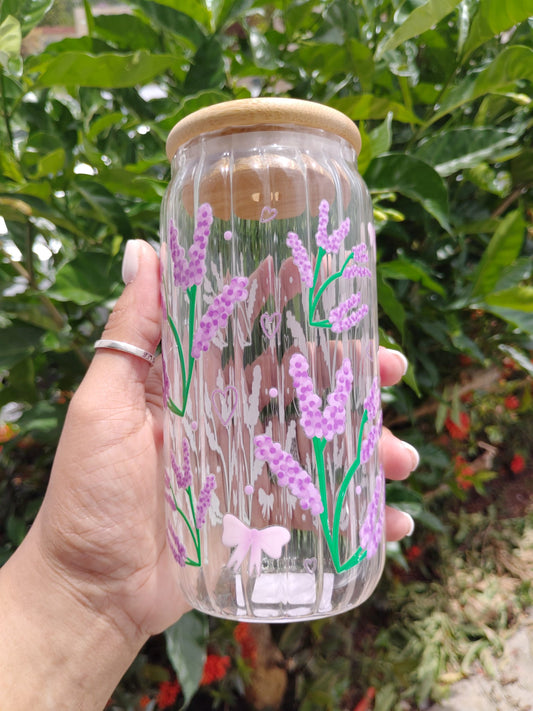 Lavender Daydreams 16oz Glass Can