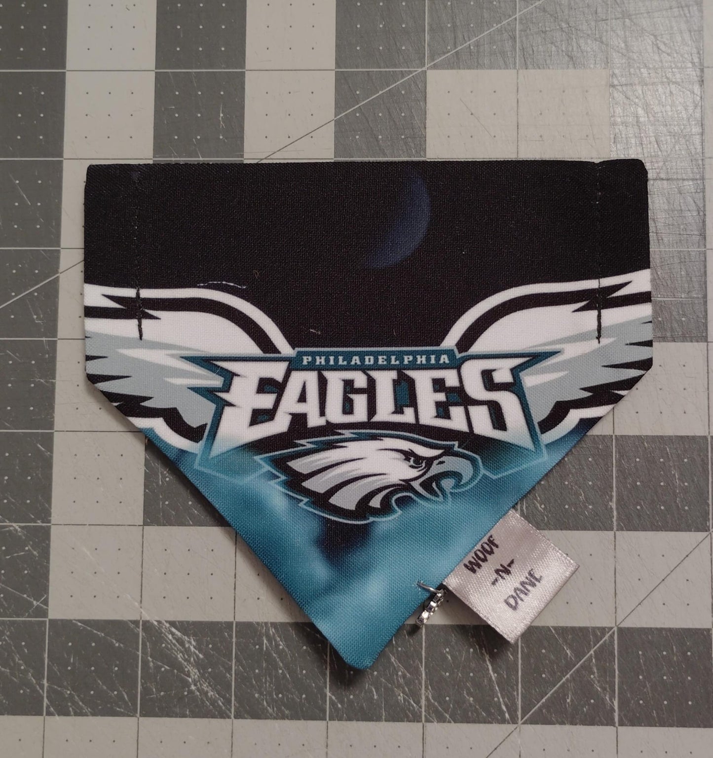 Philadelphia Eagles Reversible Over-the-Collar Dog Bandana | Football Game Day Pet Accessory