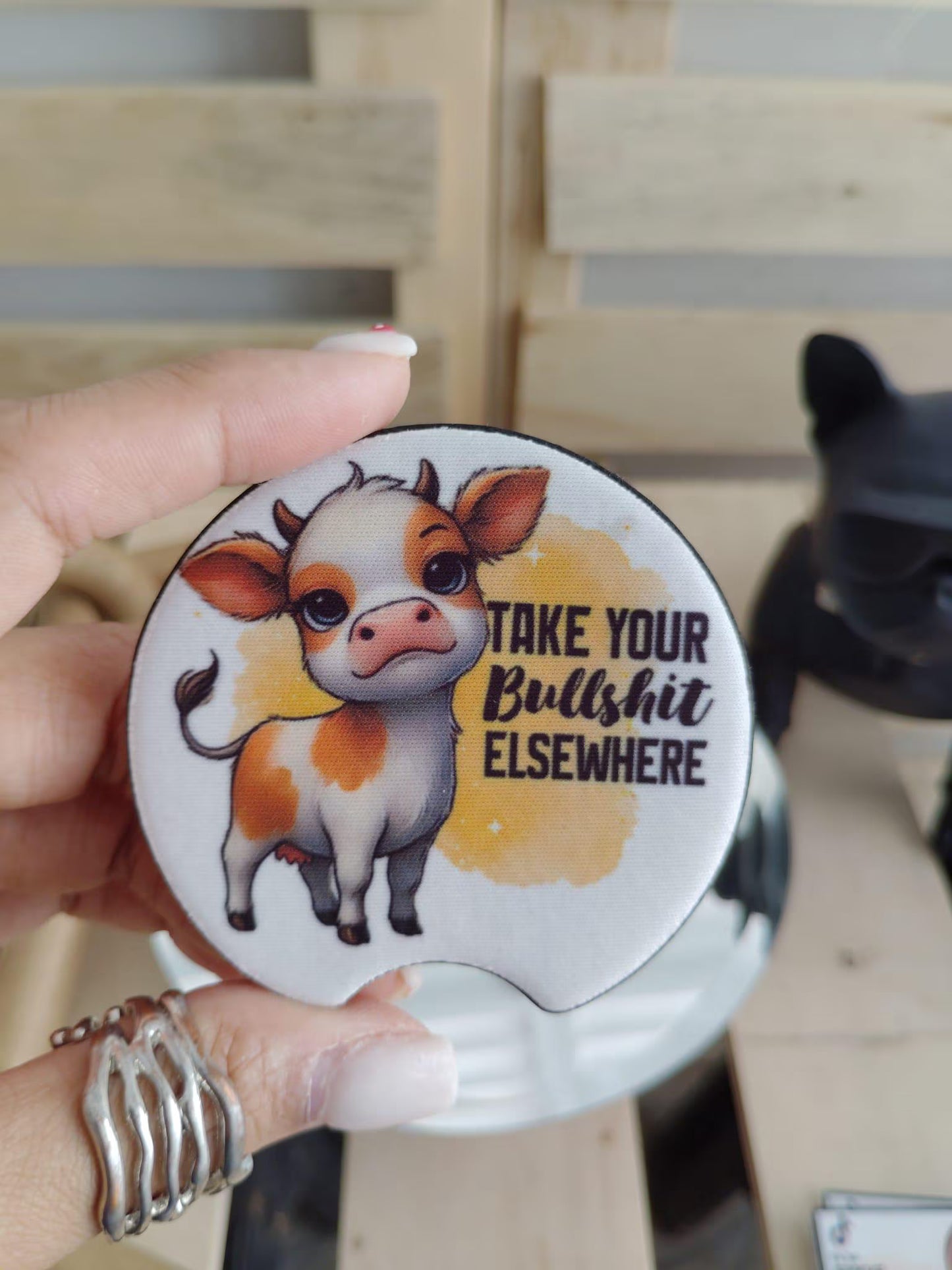 Cute & Sassy Car Coasters