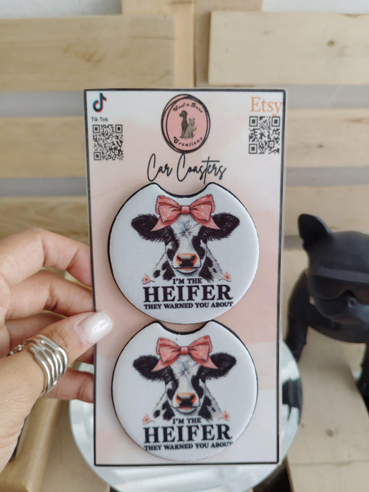 Cute & Sassy Car Coasters