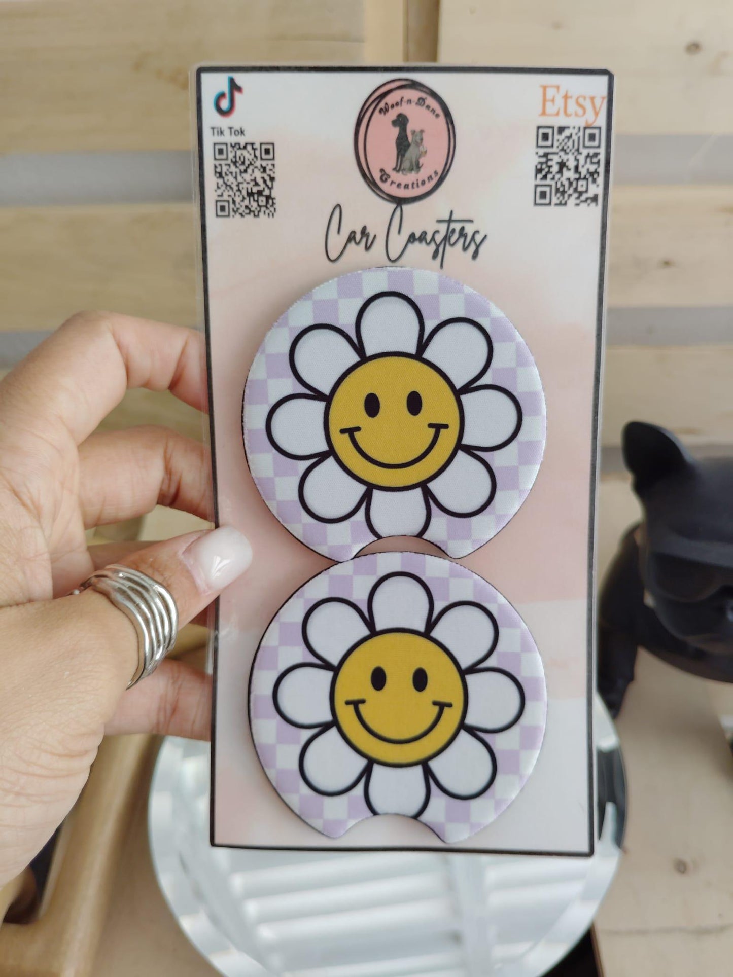 Cute & Sassy Car Coasters
