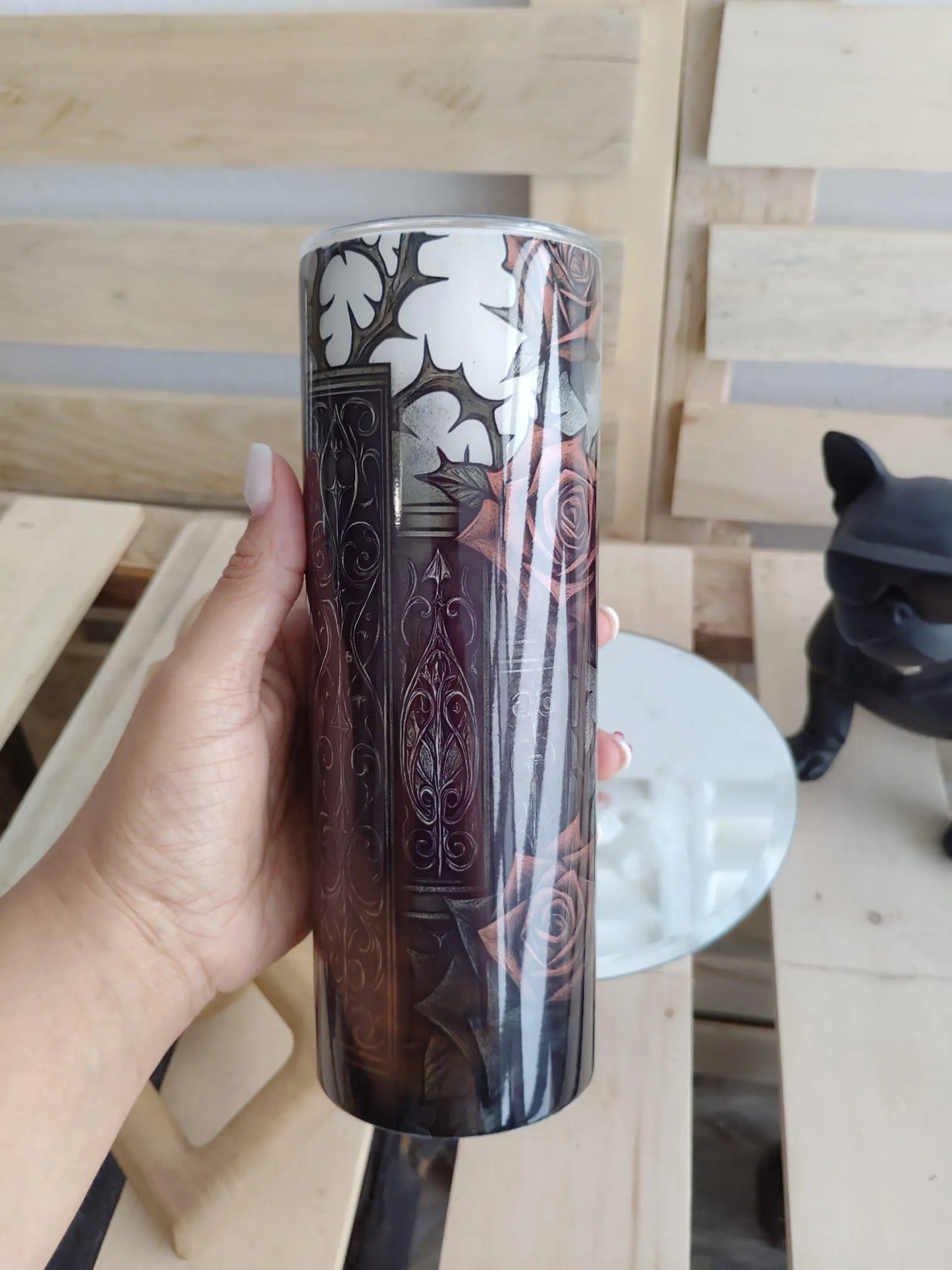 I Prefer the Villain Tumbler | Gothic Dark Academia 20oz Tumbler