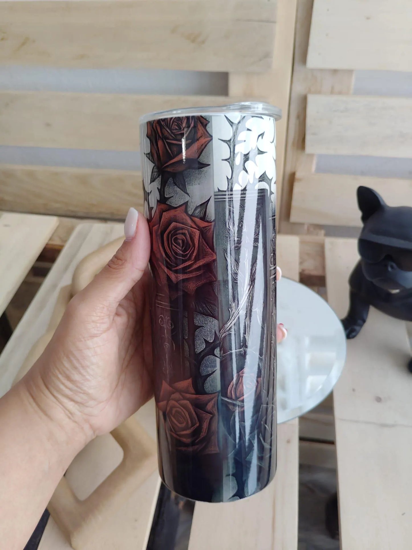 I Prefer the Villain Tumbler | Gothic Dark Academia 20oz Tumbler