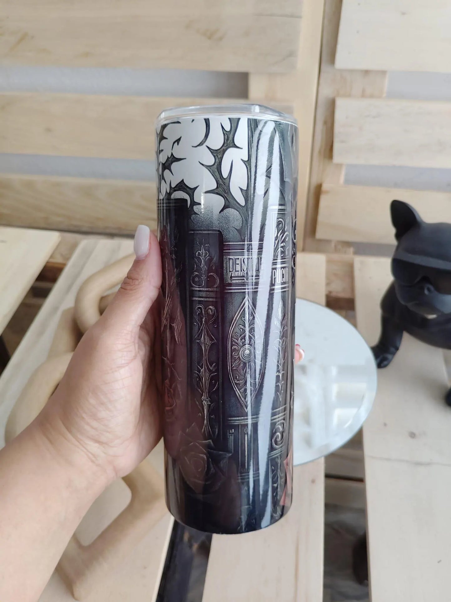 I Prefer the Villain Tumbler | Gothic Dark Academia 20oz Tumbler