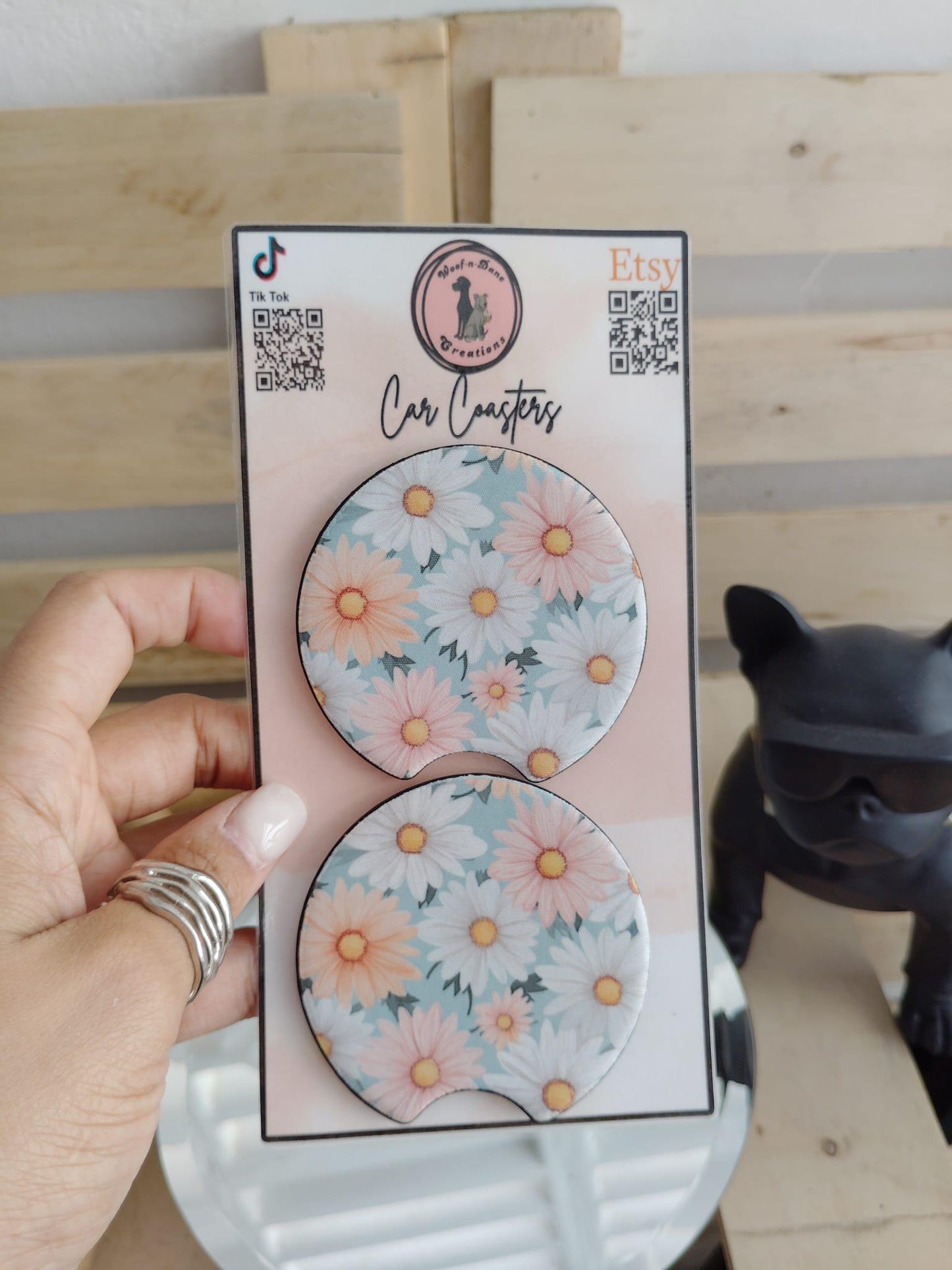 Cute & Sassy Car Coasters