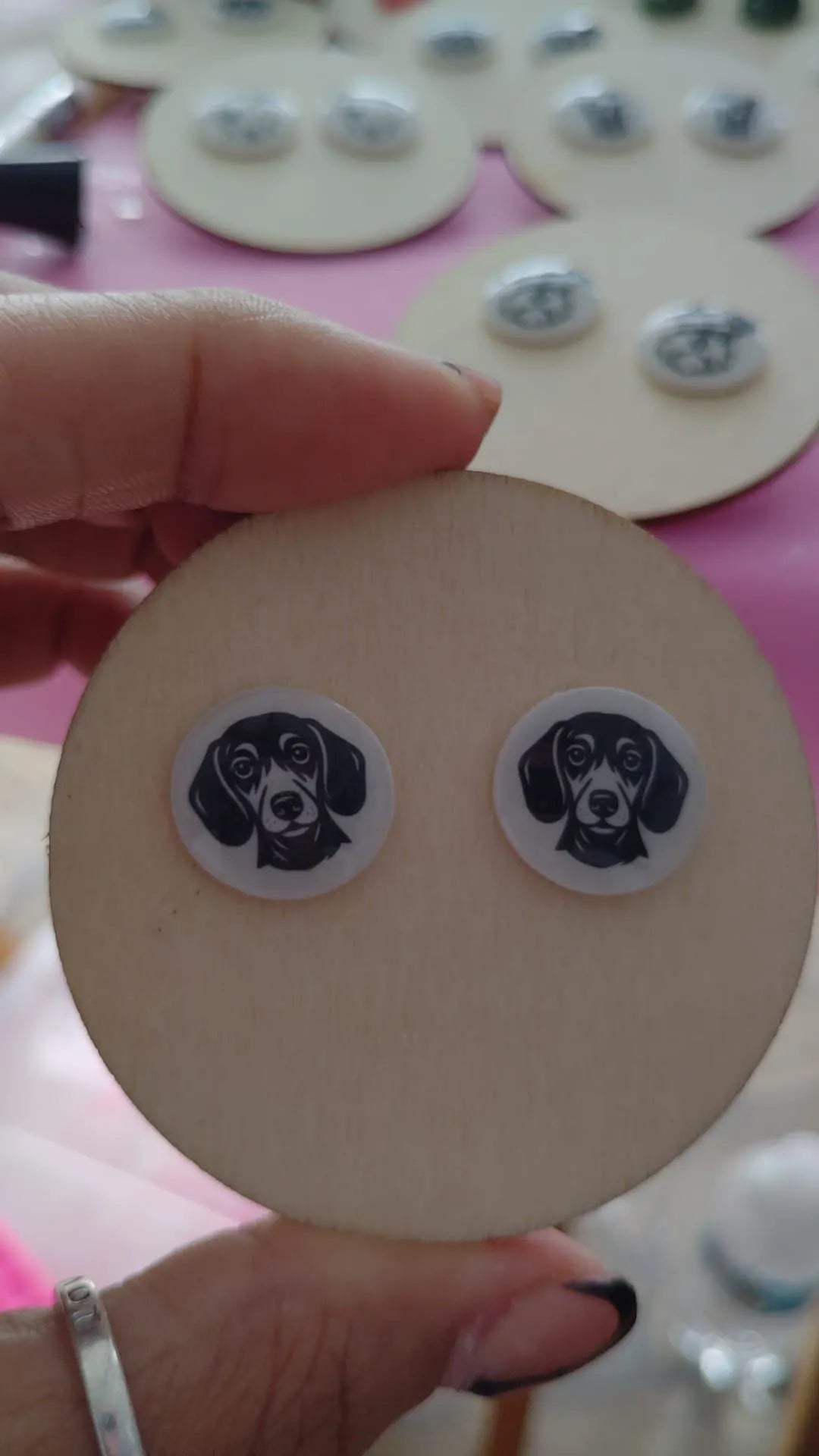 Dog Breed Stud Earrings | Handmade Resin Pet Lover Jewelry | Hypoallergenic Dog Face Studs