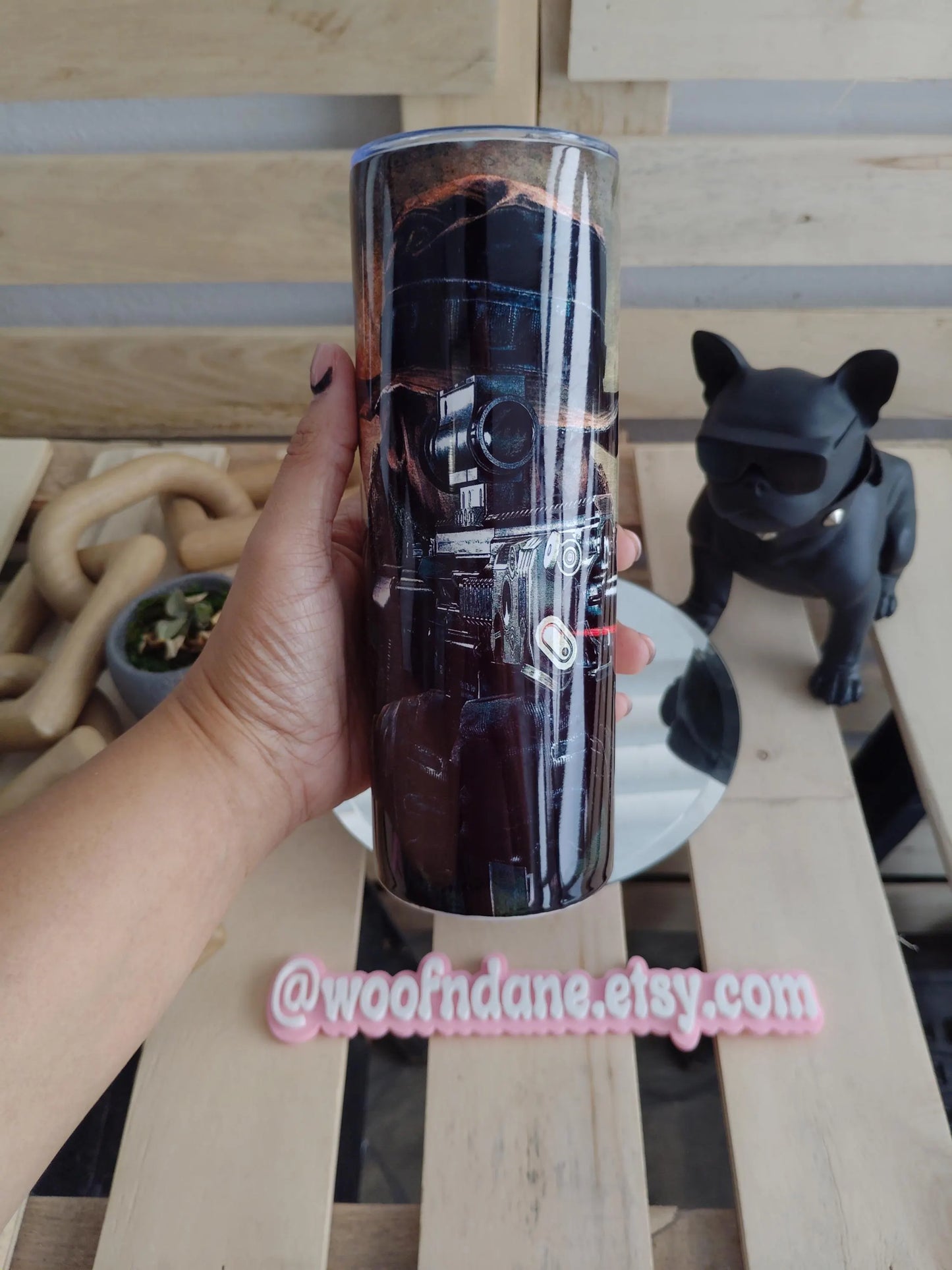 Guns & Bullets Knowledge Tumbler – 20oz Stainless Steel