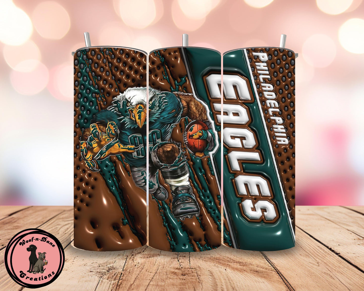 Philadelphia Eagles 20oz Skinny Tumbler