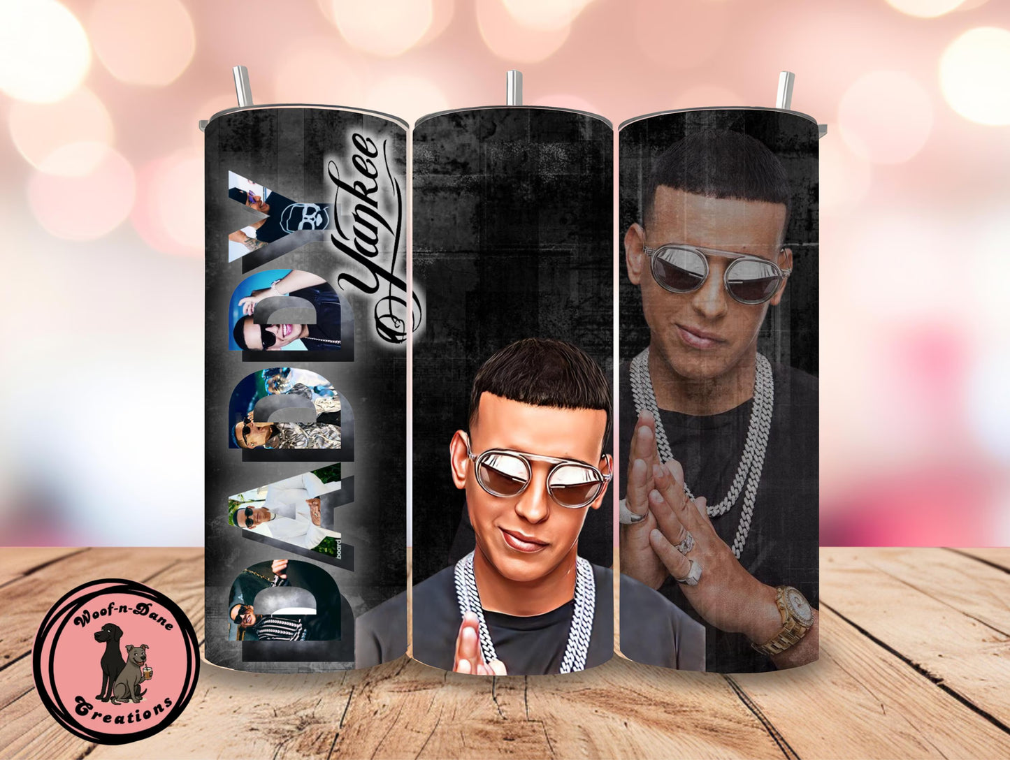 Daddy Yankee Tumbler: 20oz Stainless Steel Reggaeton Fan Gift
