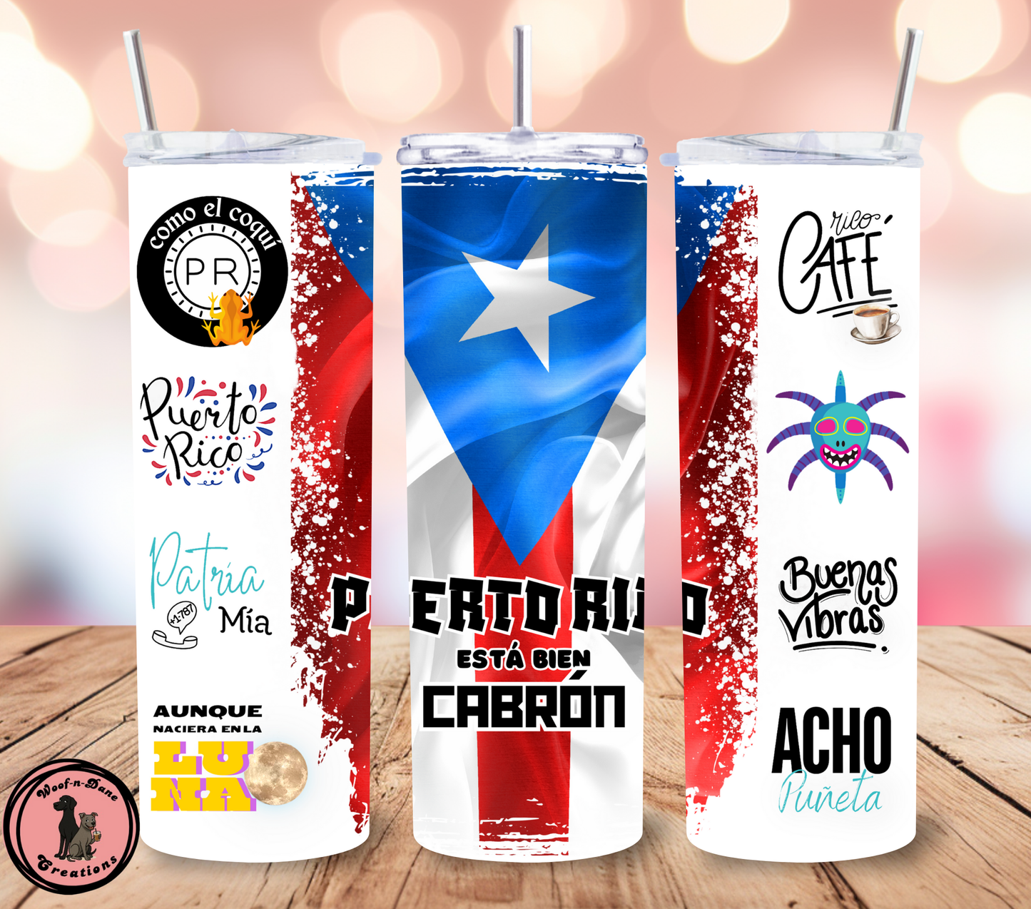 Puerto Rico Tumblers 20oz.
