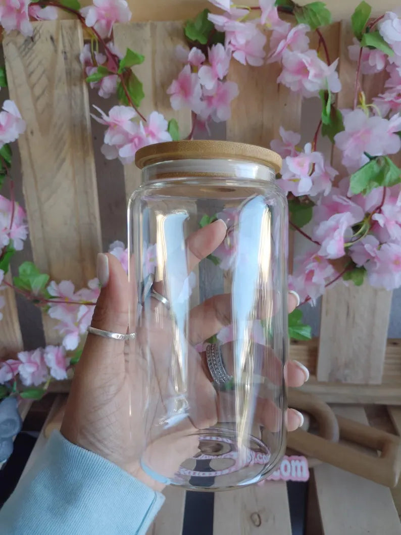 HK | Hello Kitty 16oz Glass Can Tumblers