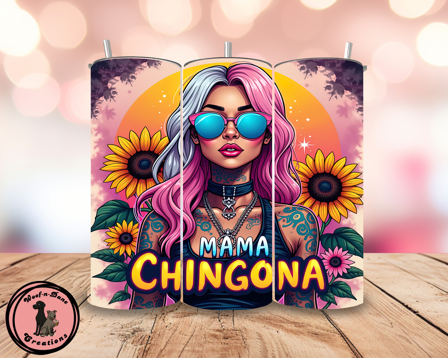 Mama Chingona TUmbler 20oz.