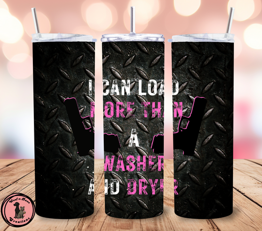 Girly 2nd Amendment Tumblers 20oz.