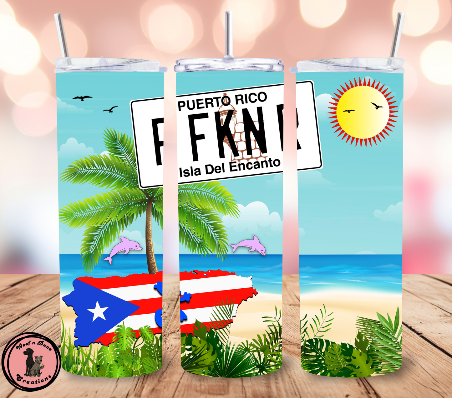 Puerto Rico Tumblers 20oz.