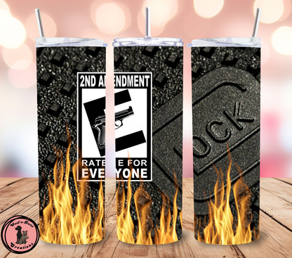 2nd Amendment Tumblers 20oz.
