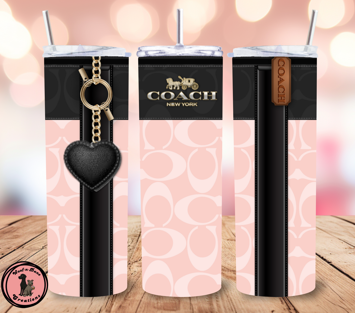 Coach Brand Tumbler 20oz