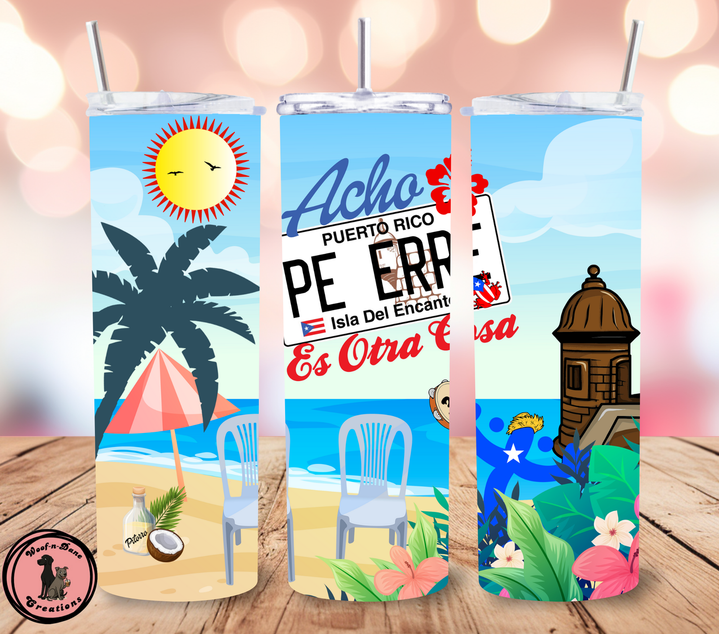 Puerto Rico Tumblers 20oz.