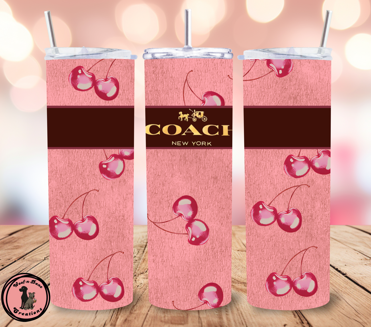 Coach Brand Tumbler 20oz