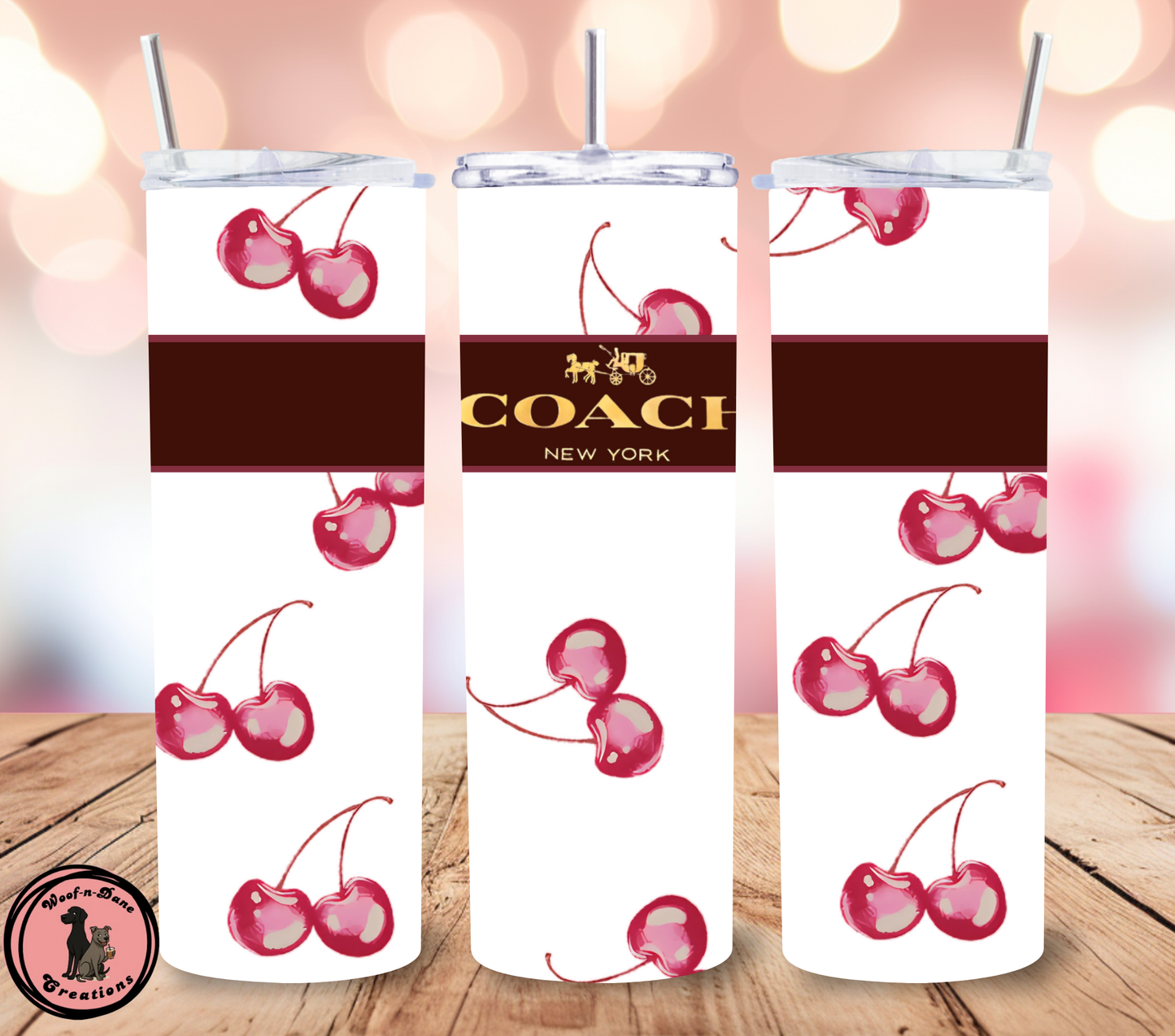 Coach Brand Tumbler 20oz