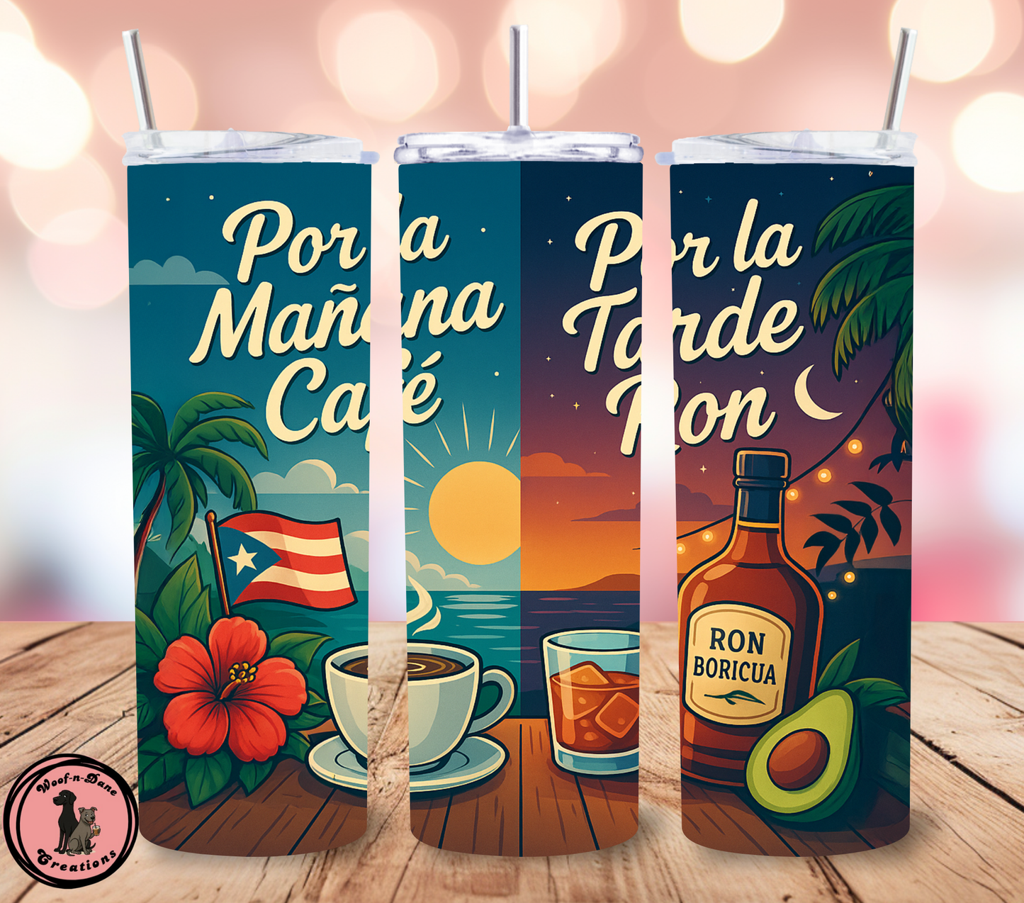 Puerto Rico Tumblers 20oz.