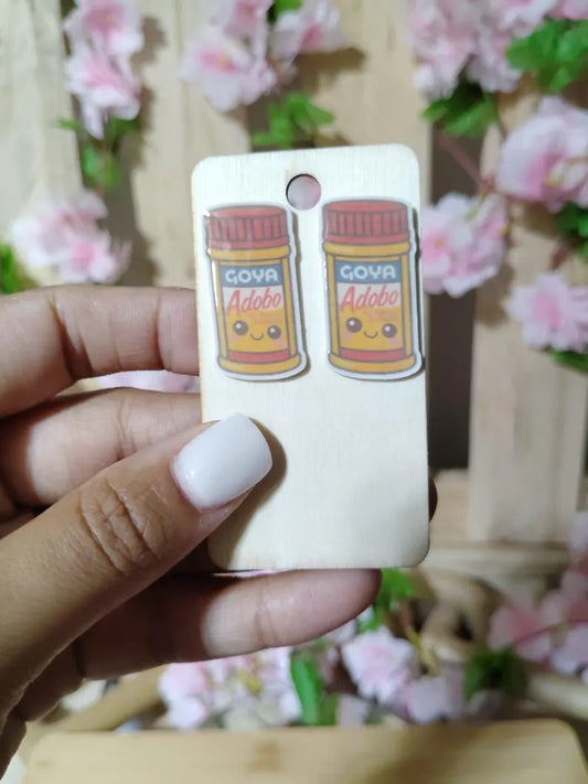 Boricua Sazón Stud Earrings