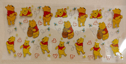 Winnie the Pooh Bear 16oz Glass Can Tumblers