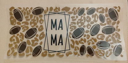 Mama Theme 16oz Glass Cans