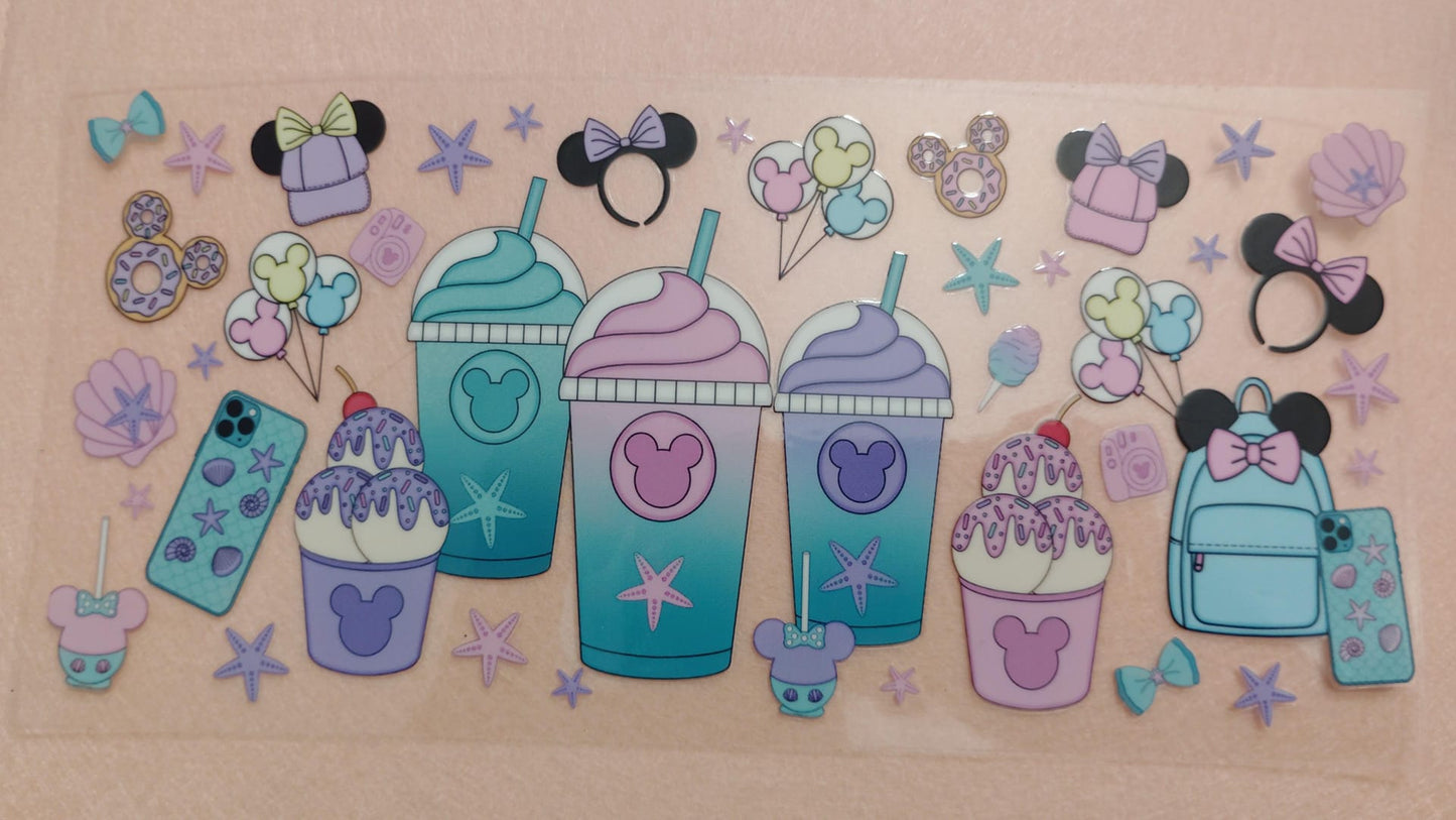 Mickey | Disney 16oz Glass Can Tumblers