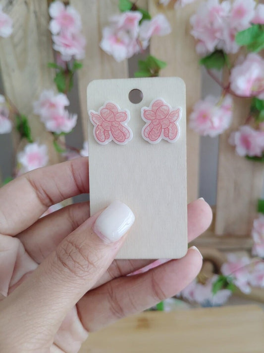 Balloon Dog Stud Earrings