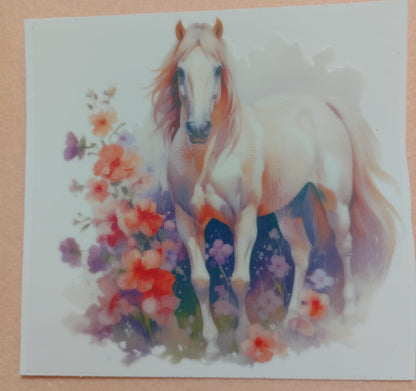 Horse 16oz Glass Cans