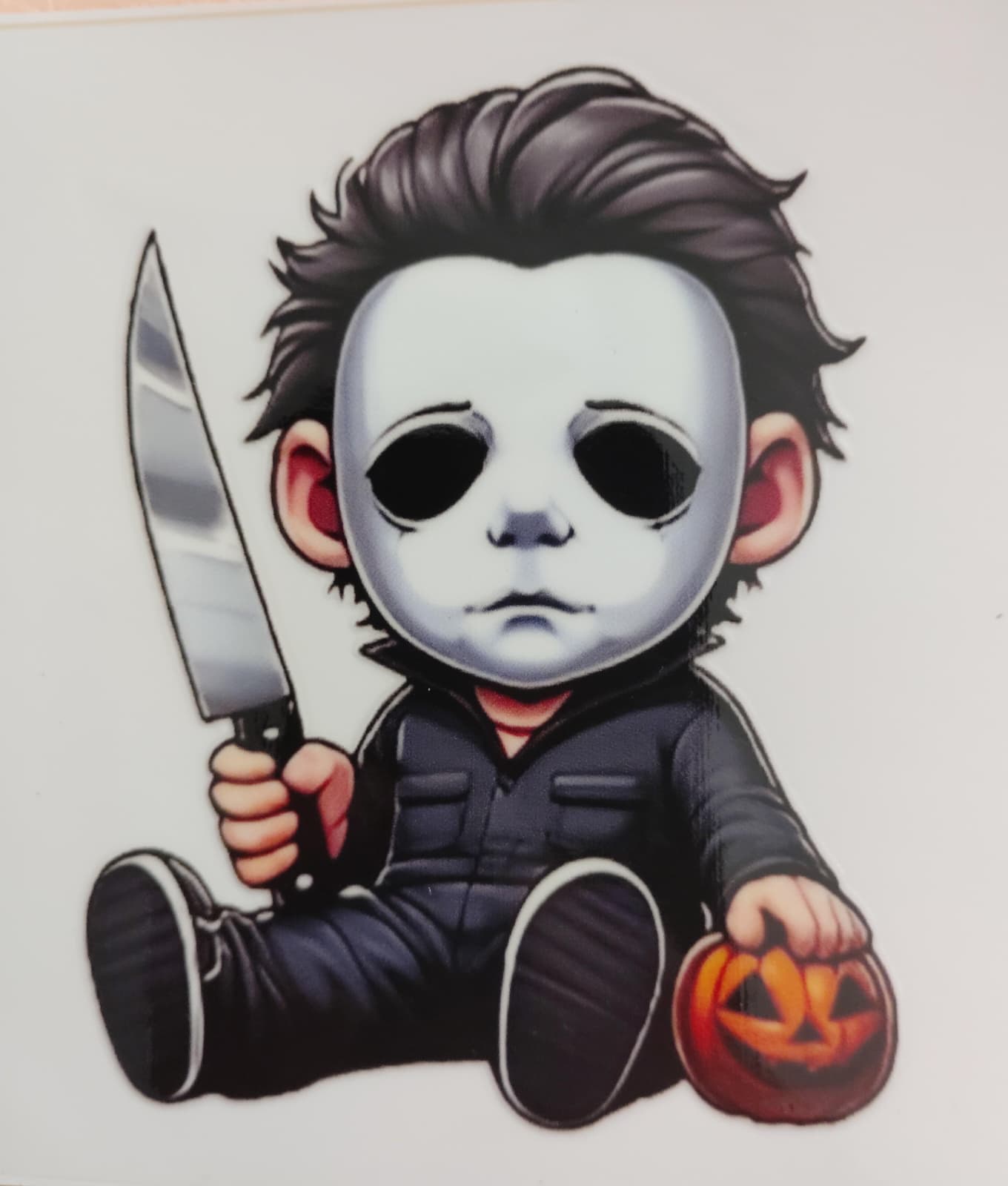 Horror Character 16oz Glass Can